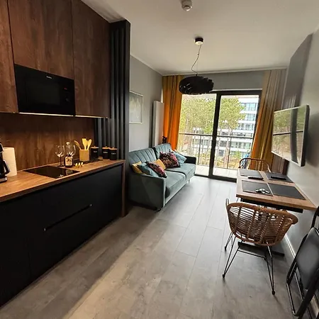 Nadmorski Aktena Shellter Apartament